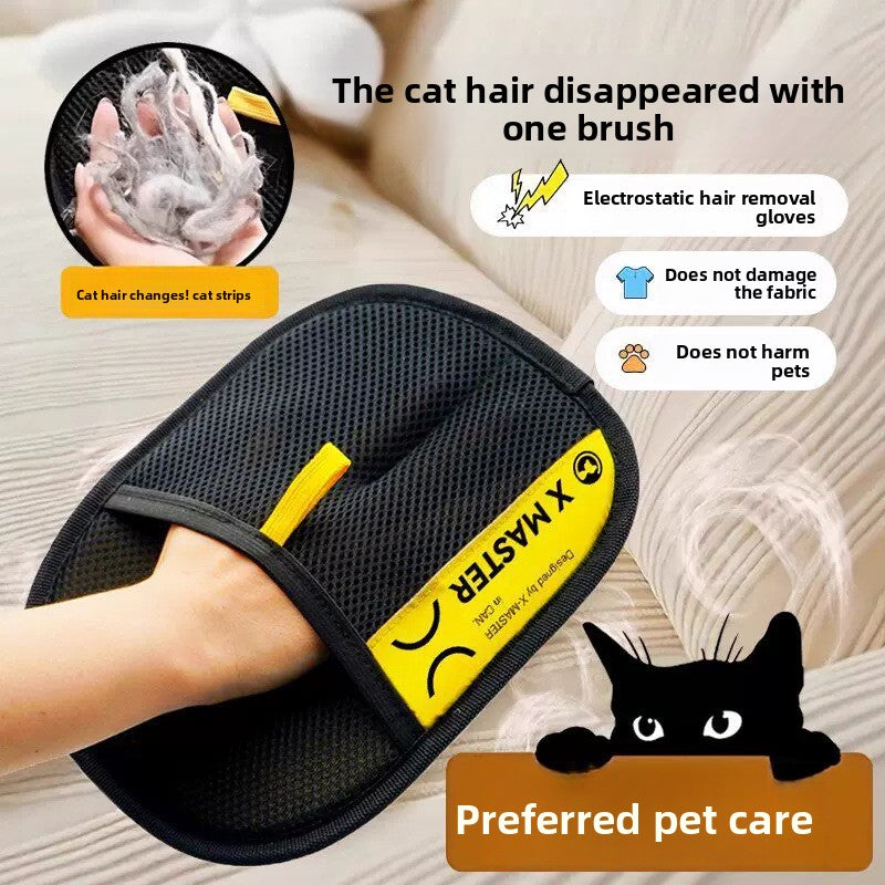 Guante Quitapelos para Perros y Gatos