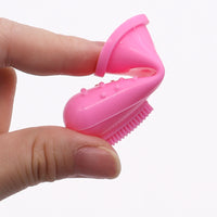 Cepillo Dental de Dedo para Perros y Gatos