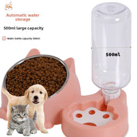 Comedero y Bebedero Automatico Doble para Mascotas